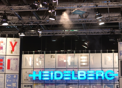 Luftbefeuchtung Druckindustrie Heidelberg